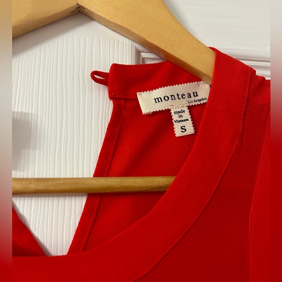 High Neck Sleeveless Blouse NWOT - Picture 2 of 4